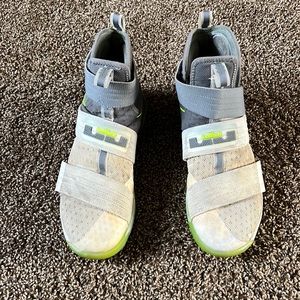 Selling these LeBron soldiers worn about 60 times